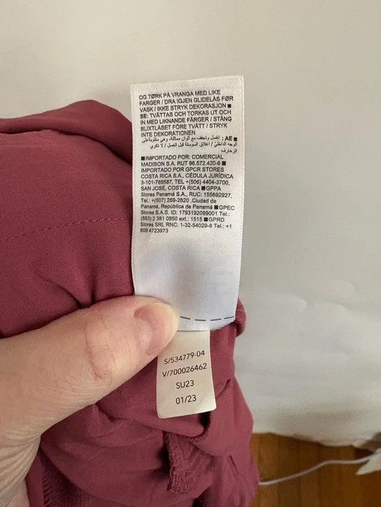 Athleta Dusty Rose Brooklyn Heights Wide Leg Jumpsuit Size 16 - Picture 7 of 7